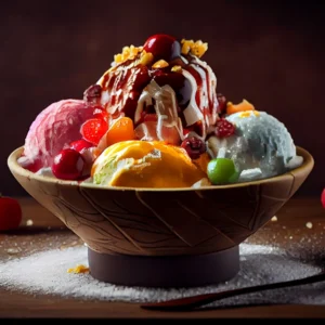 Chef’s Special Tutti-Fruitti ice cream