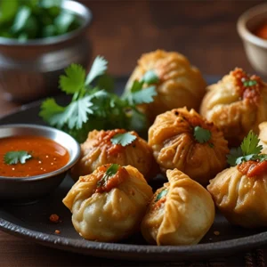Chicken Fried Momos