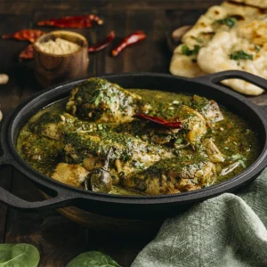 Green Butter Chicken